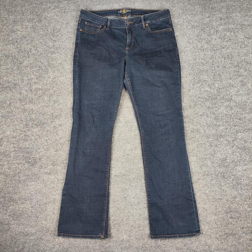 Lucky Brand Lolita Boot Jeans Womens 12/31 Medium Wash Mid Rise Bootcut Denim